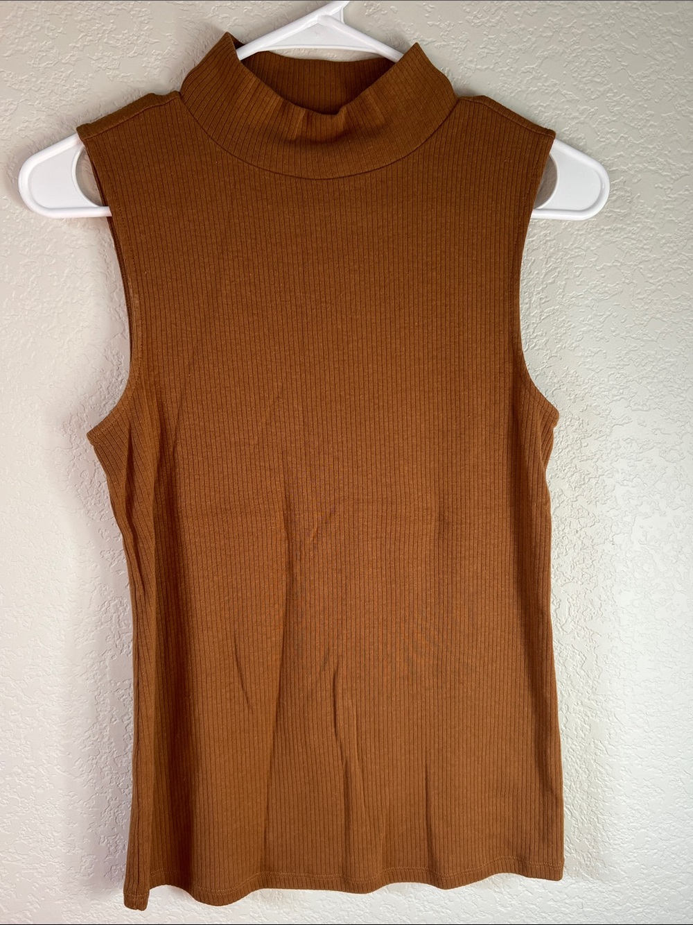 Caramel Tan  🍂mock turtleneck top